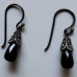 Vintage Marcasite drop earrings